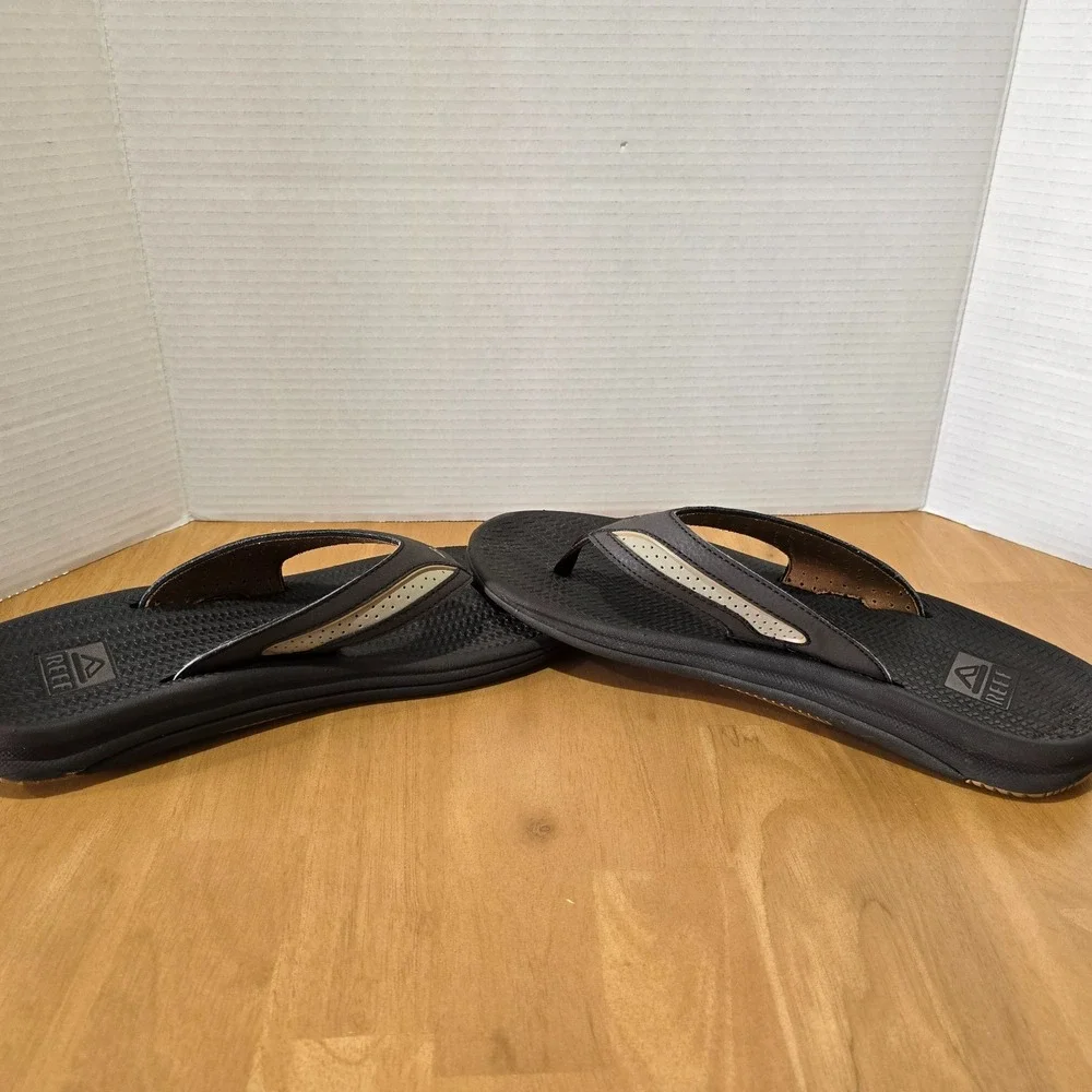 Reef Flex Flip Flop Sandals Men's Brown Size 13